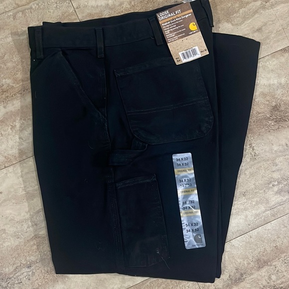 Carhartt Other - Brand NEW with Tags Men's Carhartt Black Jeans Loose Original Fit 34 x 32